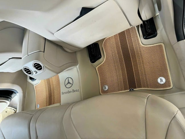 Thảm Lót Sàn 6d Cho Xe Mercedes Cao Cấp